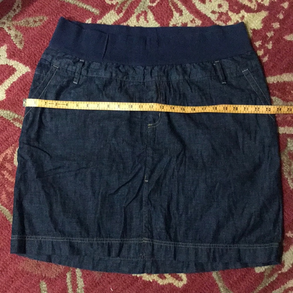 Gap maternity dark denim skirt size 18 - Picture 6 of 7